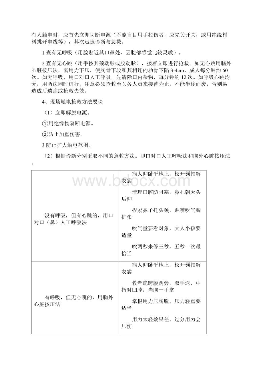 如何加强施工现场的安全细节管理施工现场临时用电.docx_第3页