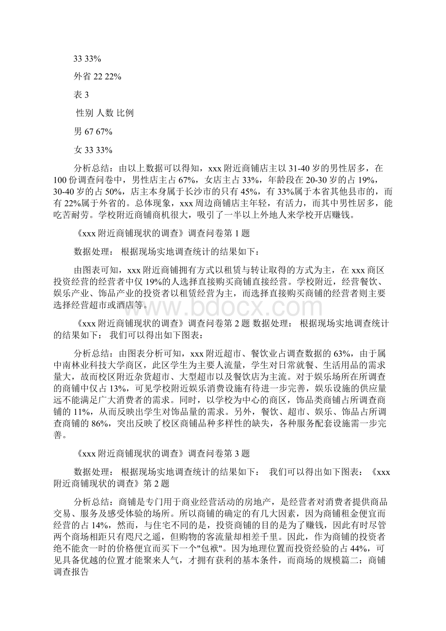 店面调研报告PPTWord格式.docx_第2页