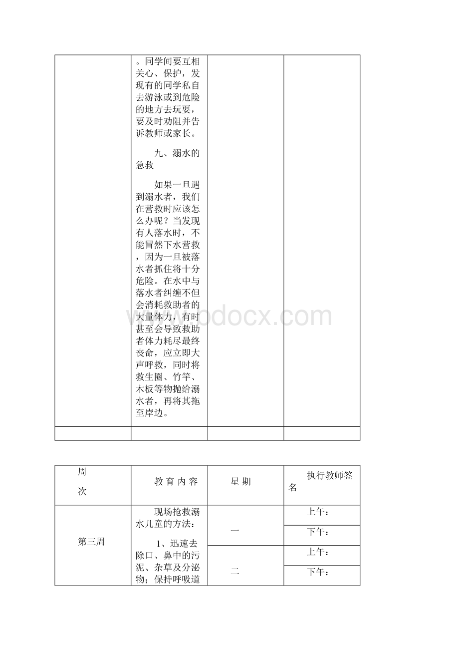 放学前五分钟安全教育内容文档格式.docx_第3页