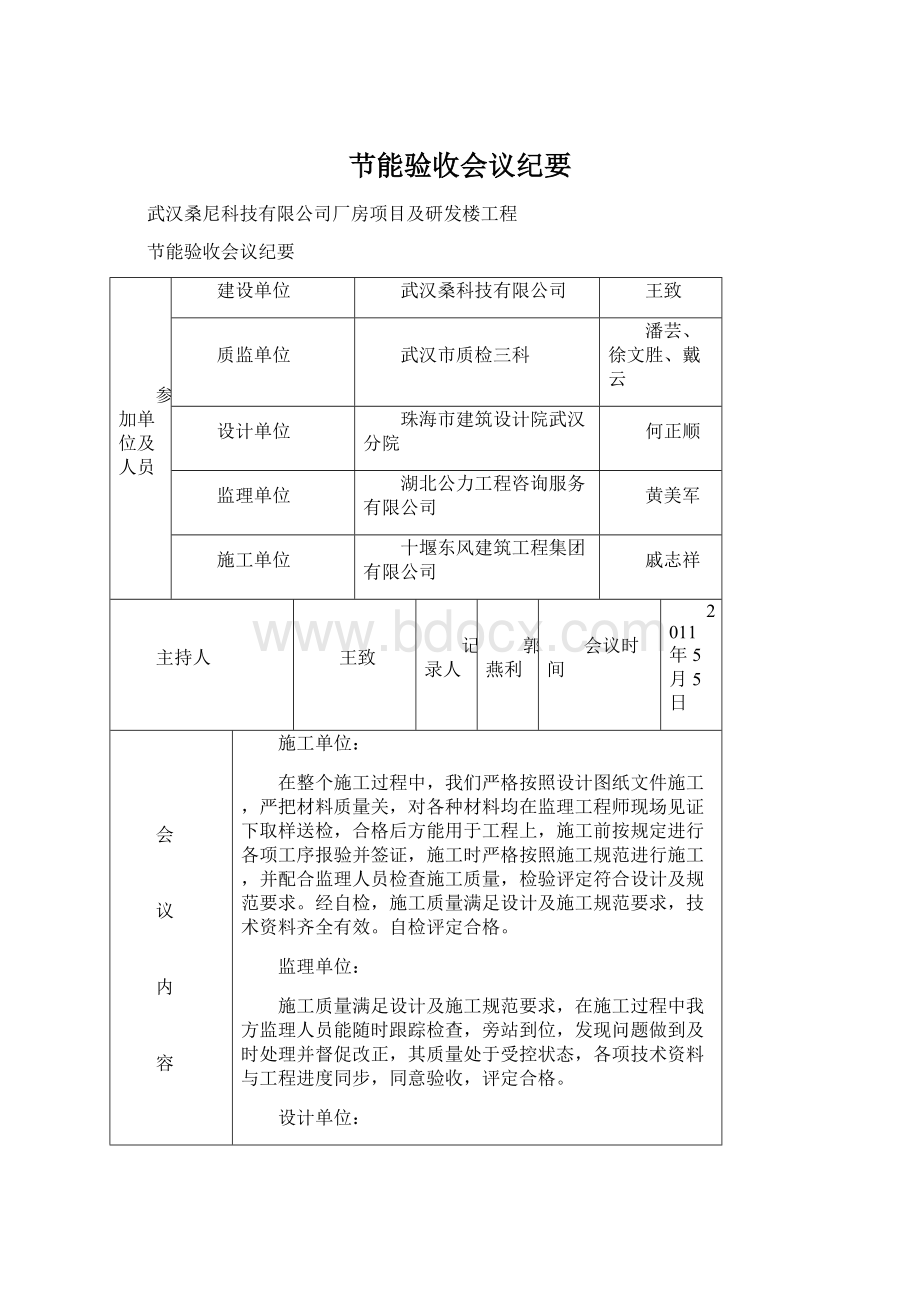 节能验收会议纪要.docx_第1页