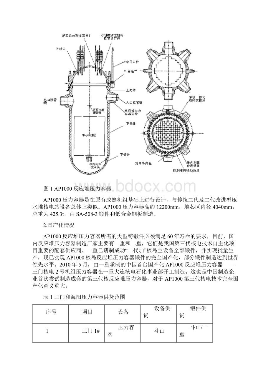 AP1000核电设备及其国产化最新进展连续登载Word格式.docx_第2页