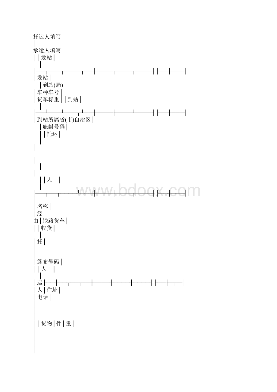 铁路局货物运单标准版.docx_第2页