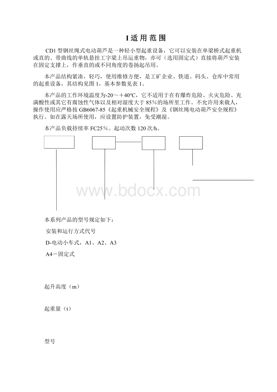 MD1电动葫芦说明书.docx_第2页