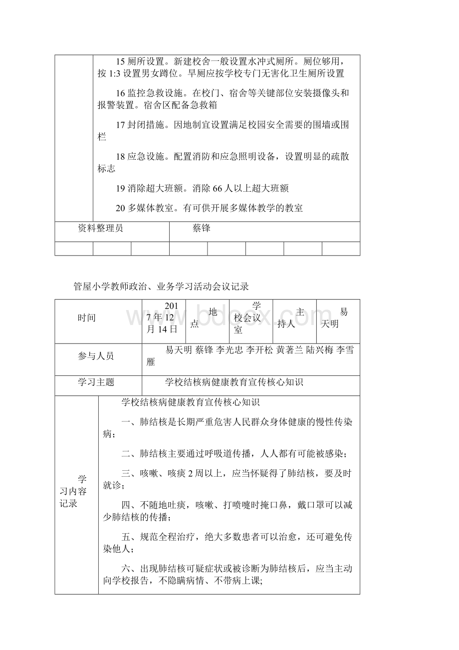 管屋小学教师政治业务学习活动会议记录9.docx_第2页