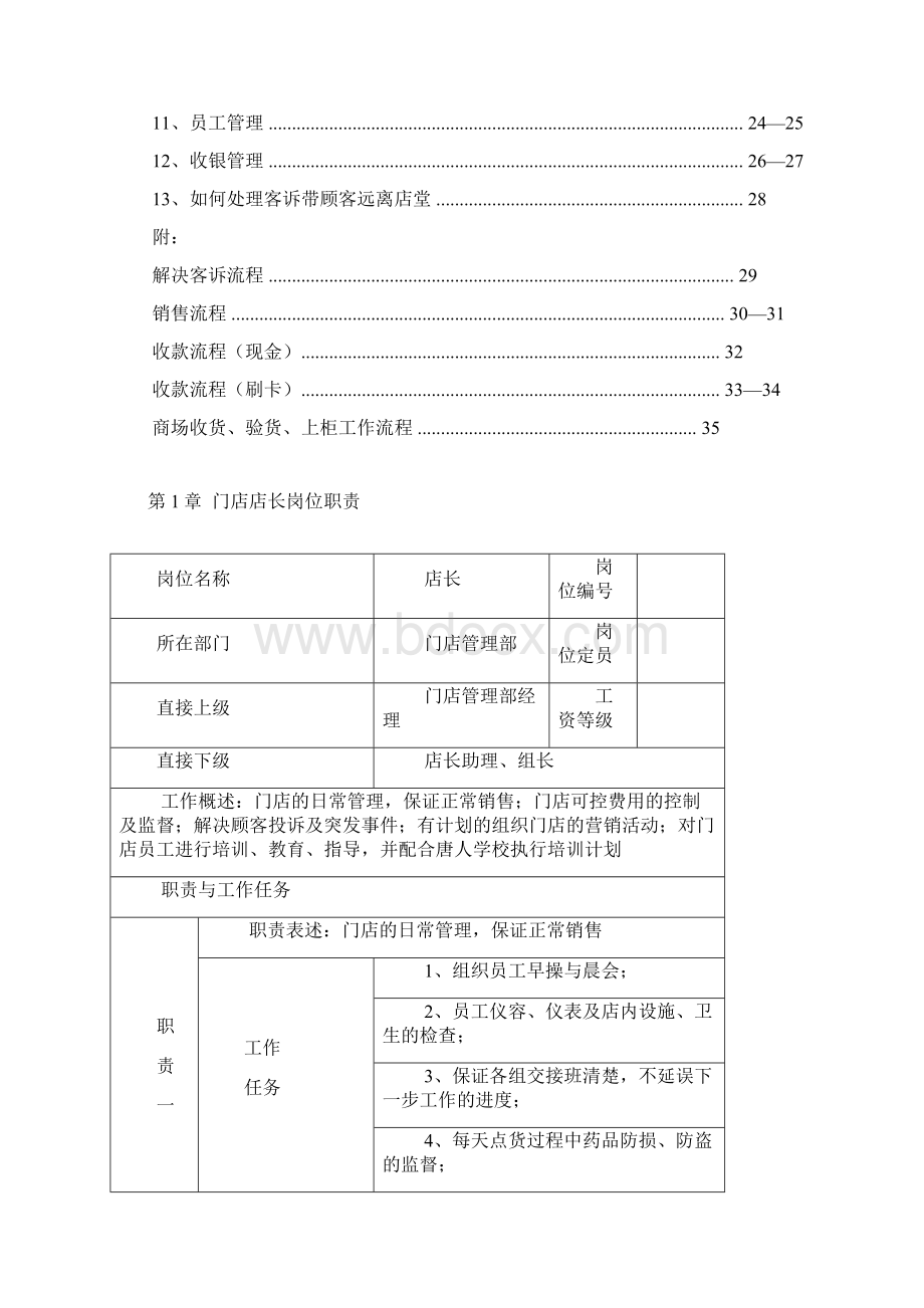 唐人医药运营手册门店部部分Word格式文档下载.docx_第2页