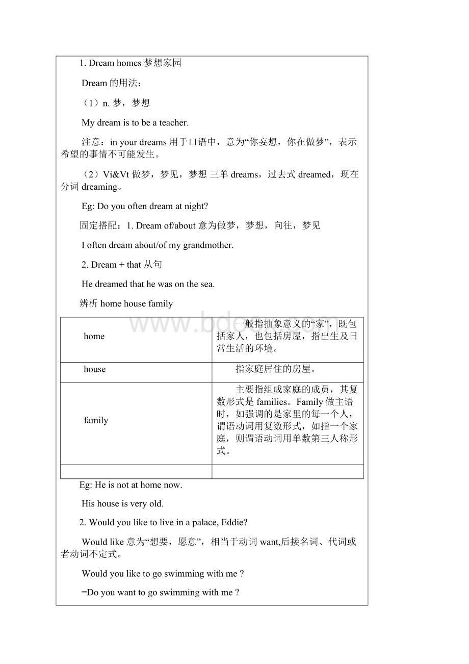 译林7BUnit1教案知识点详解汇编Word文档格式.docx_第2页