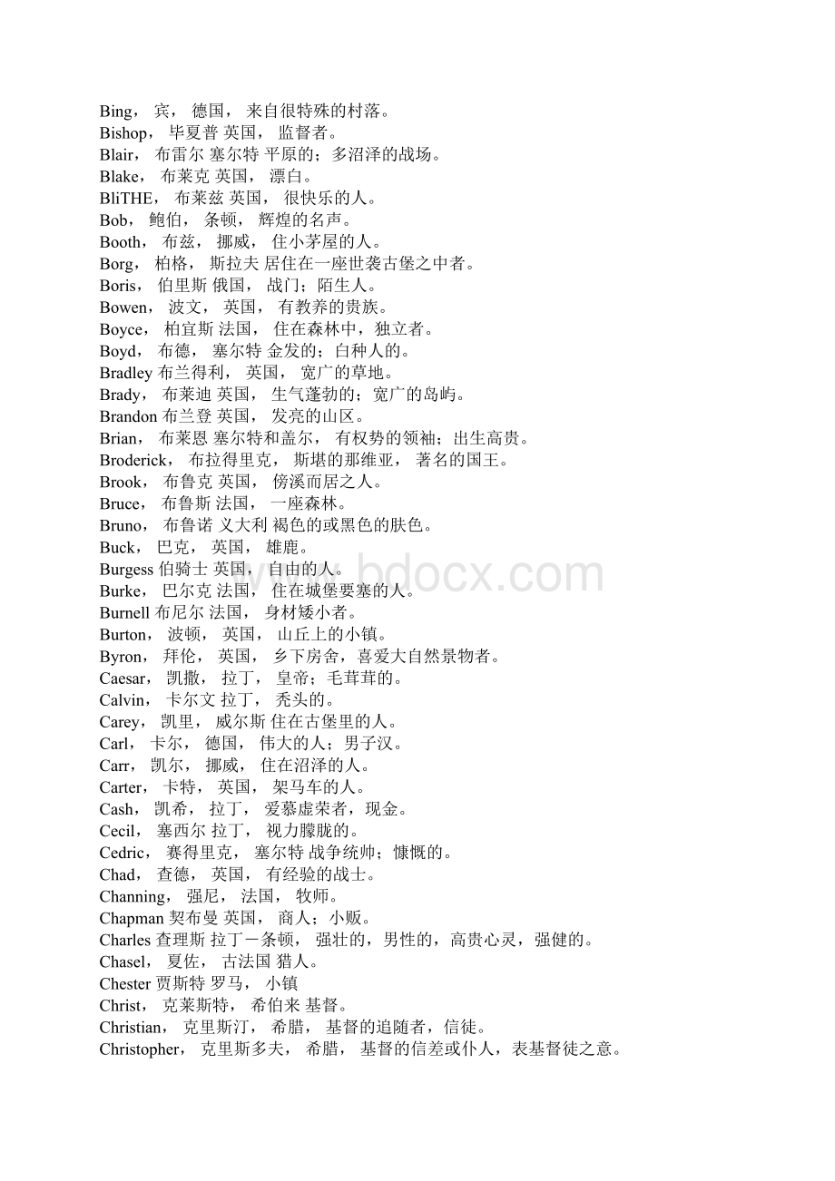 根据自己性格和名字寓意起个好英文名字文档格式.docx_第3页