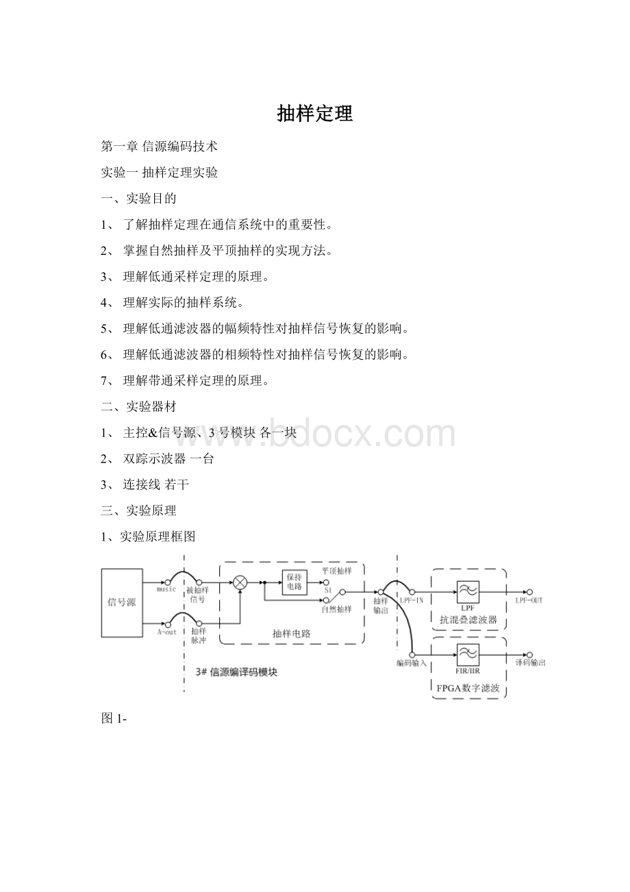 抽样定理.docx