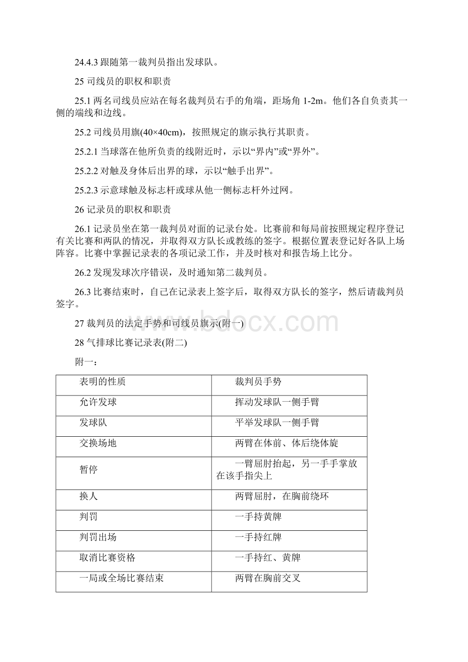 气排球裁判员规则和手势图片版之欧阳法创编文档格式.docx_第2页