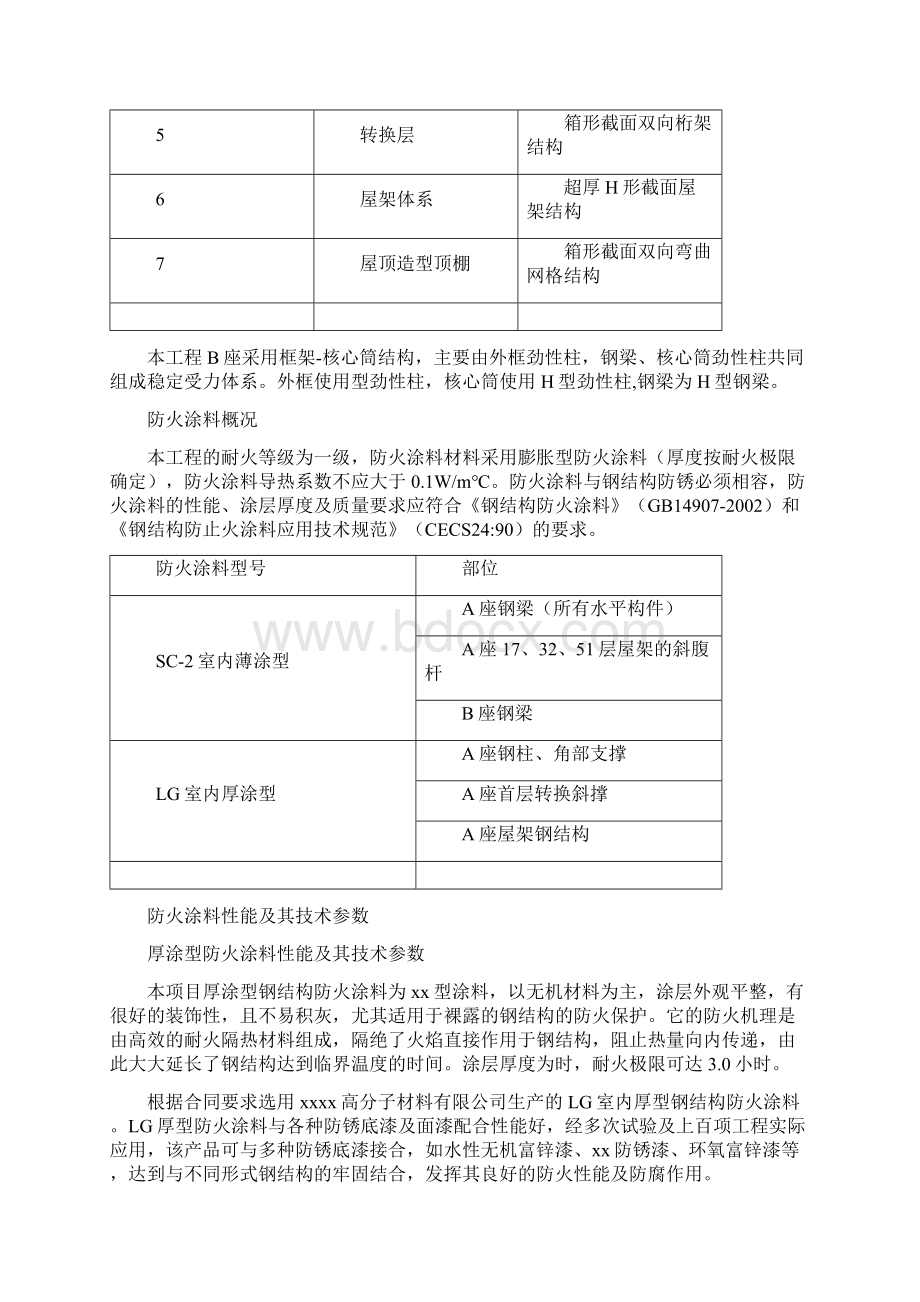 钢结构防火涂料施工方案.docx_第3页