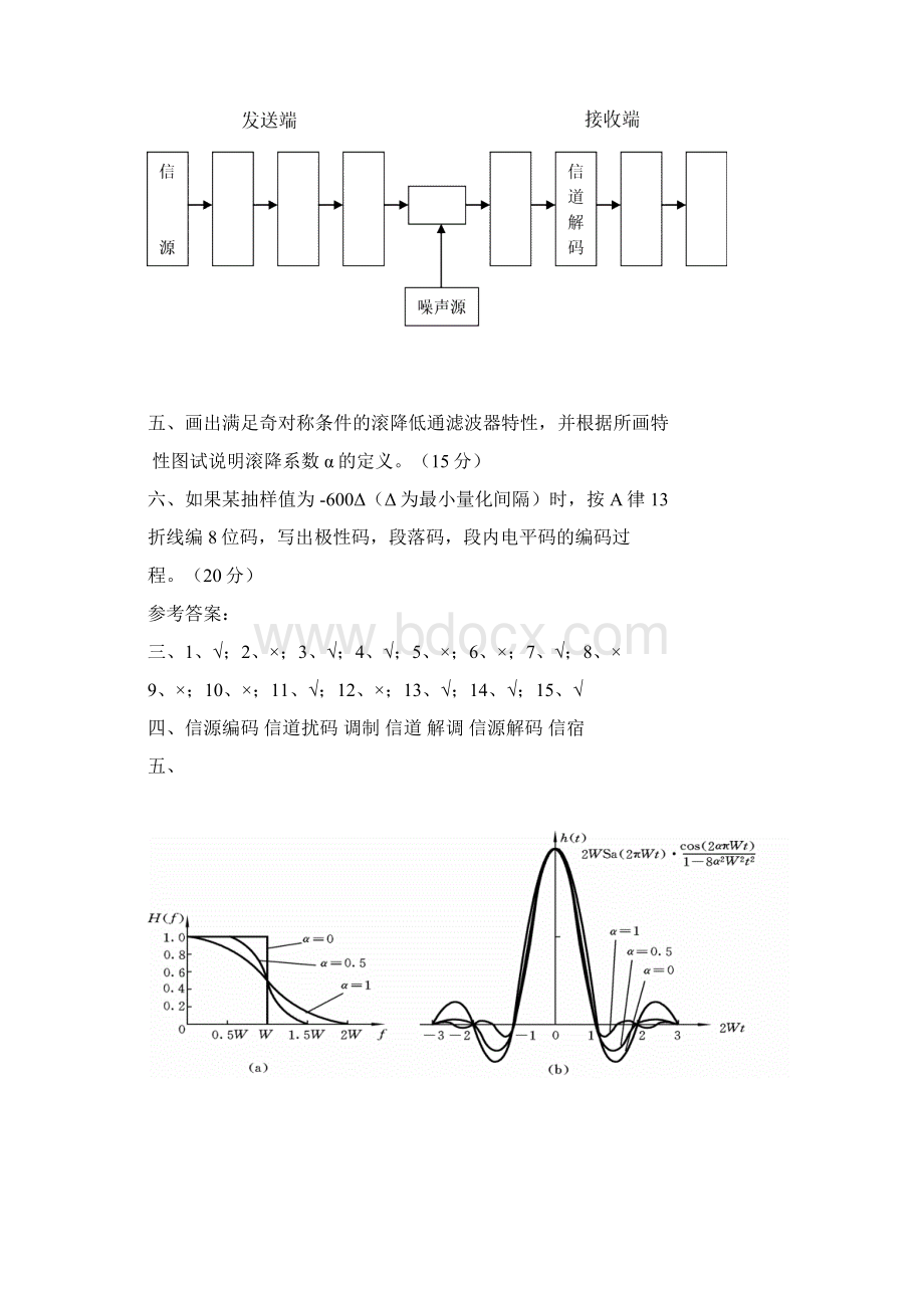 数字通信原理试题卷与答案解析.docx_第3页