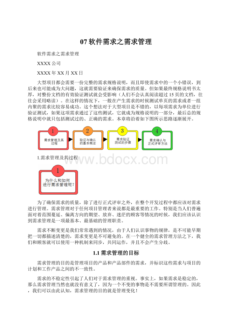 07软件需求之需求管理Word下载.docx