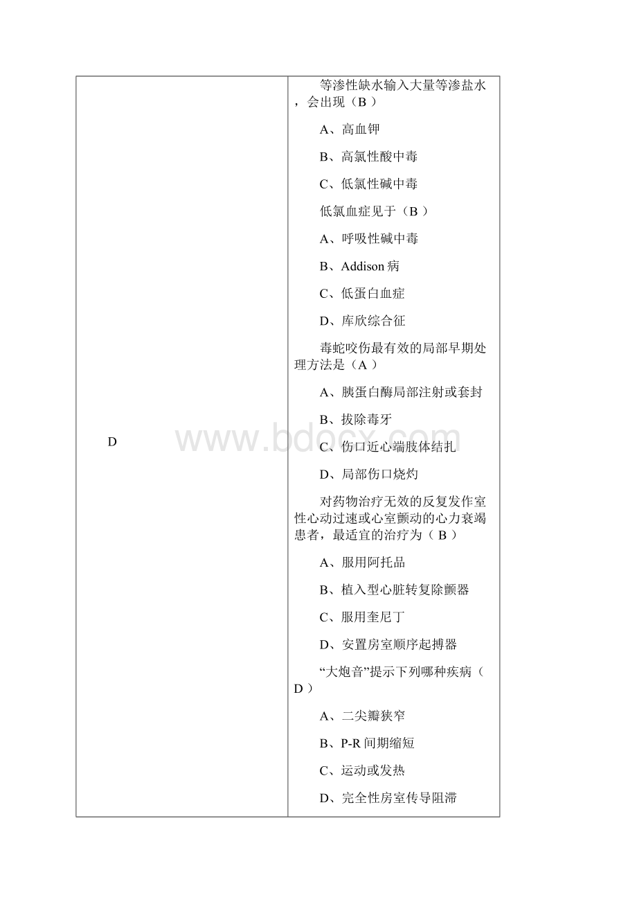 公共课程考试《临床基本技能操作》.docx_第3页