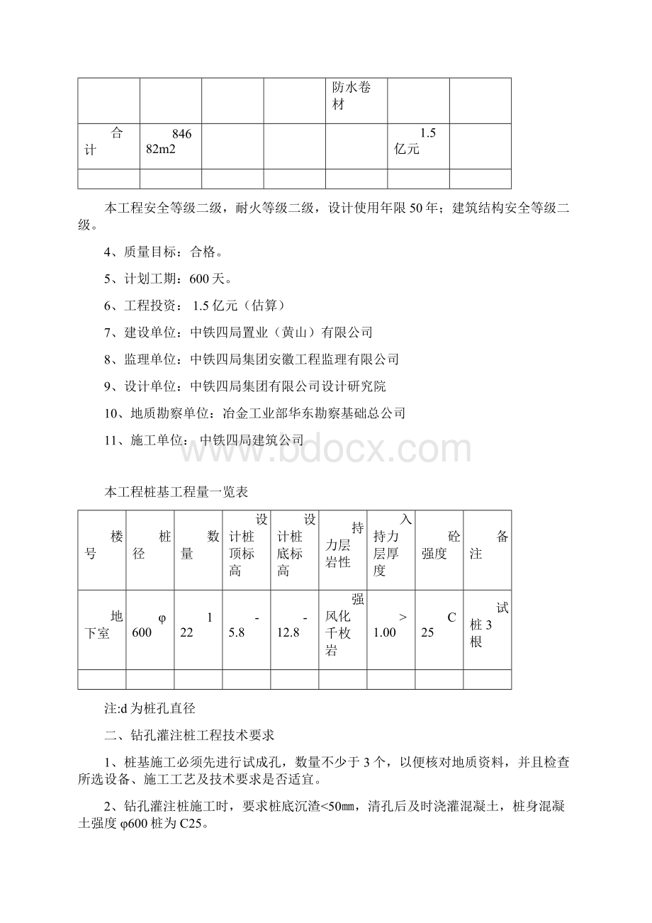 黄山中铁滨江名邸钻孔灌注桩监理实施细则.docx_第3页