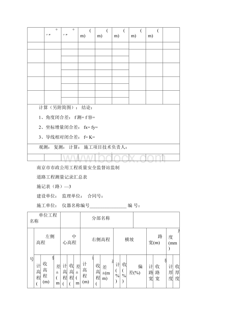 市政工程资料表格 2.docx_第2页