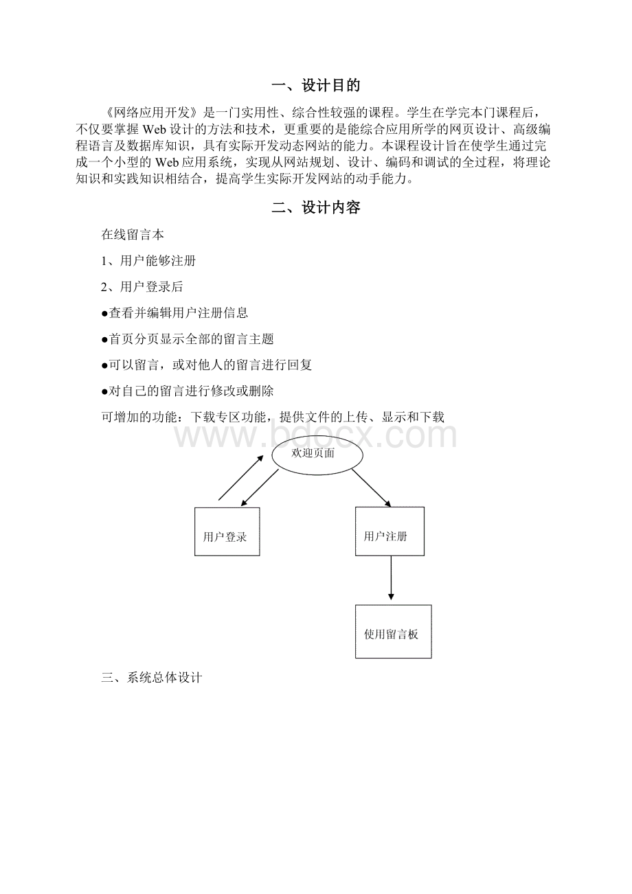 网络应用开发课程设计报告.docx_第3页