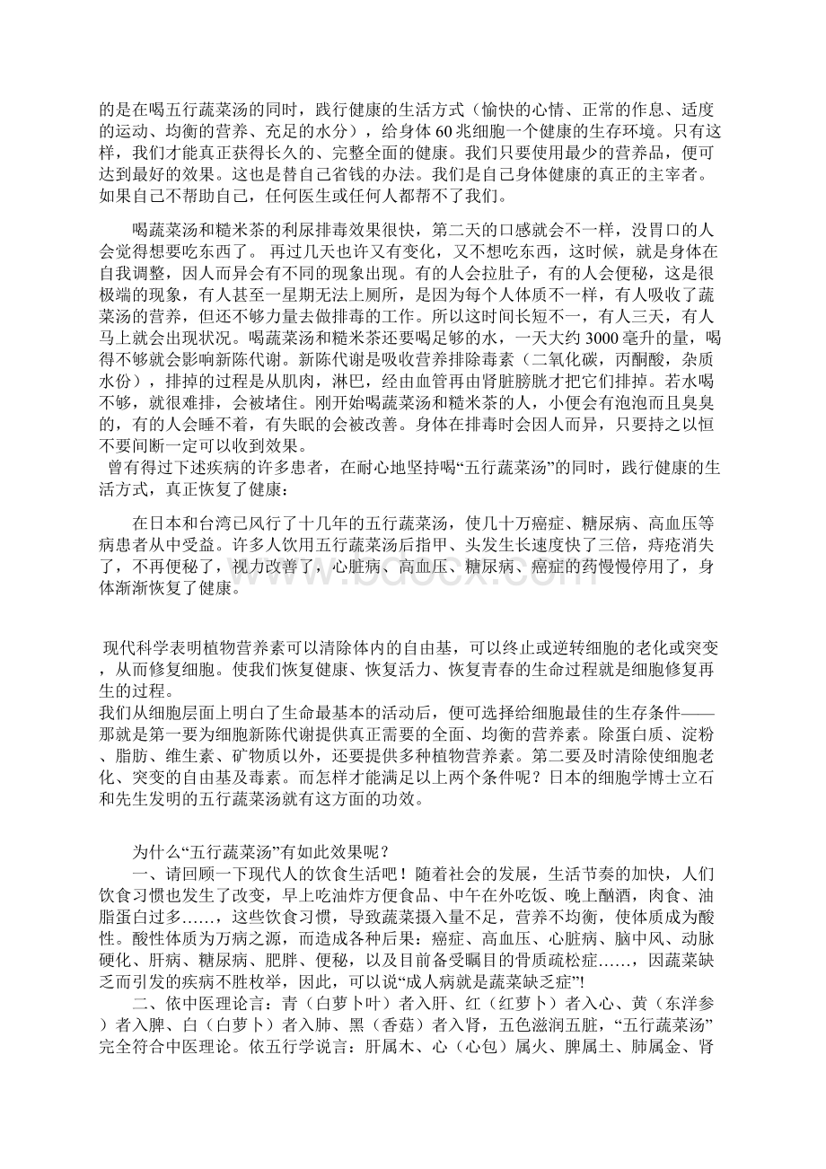 五行蔬菜汤Word文件下载.docx_第2页