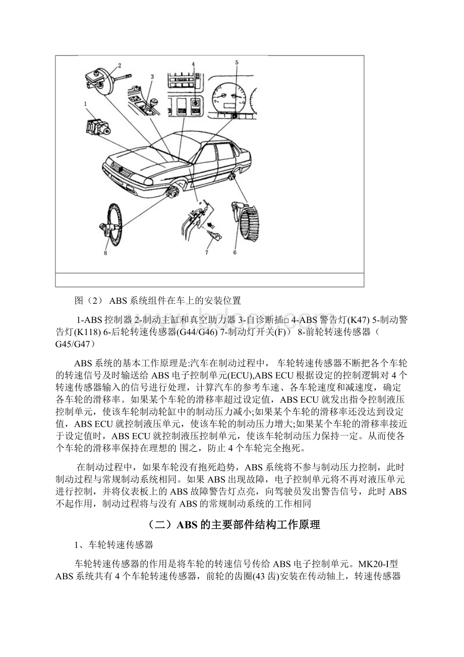 ABS故障灯常亮的故障诊断Word下载.docx_第3页