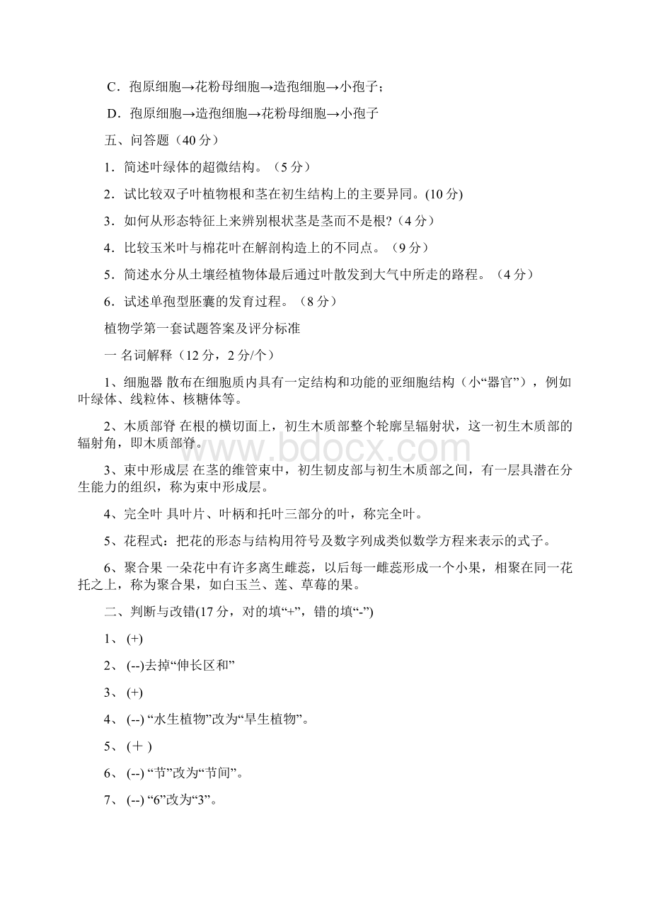 植物学精彩试题及问题详解强胜版.docx_第3页