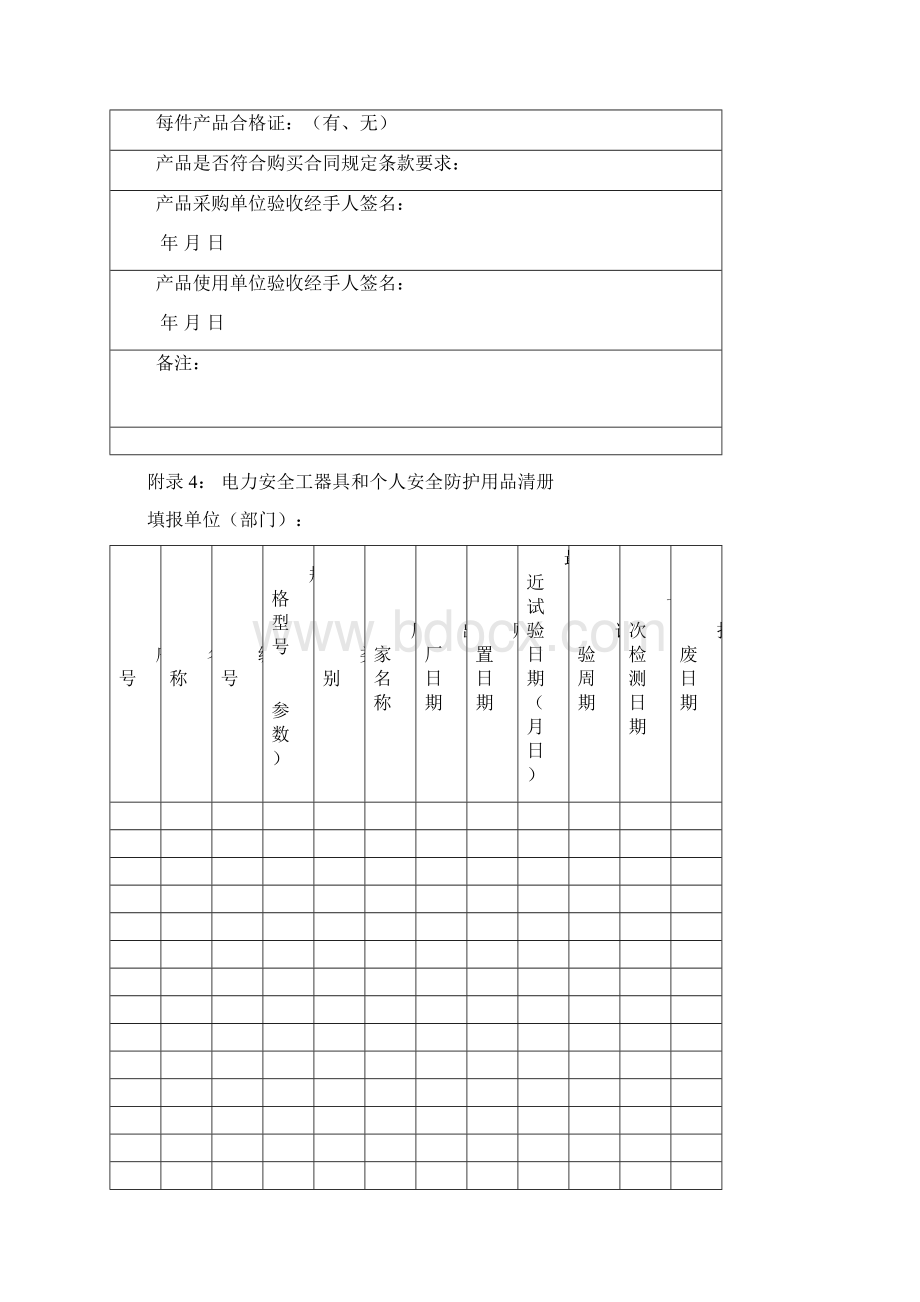 电力配网工程外施工单位电力安全工器具与个人防护用品管理指引附录.docx_第3页