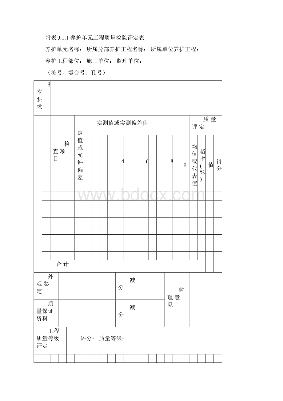 公路养护工程质量检验评定标准Word格式.docx_第2页