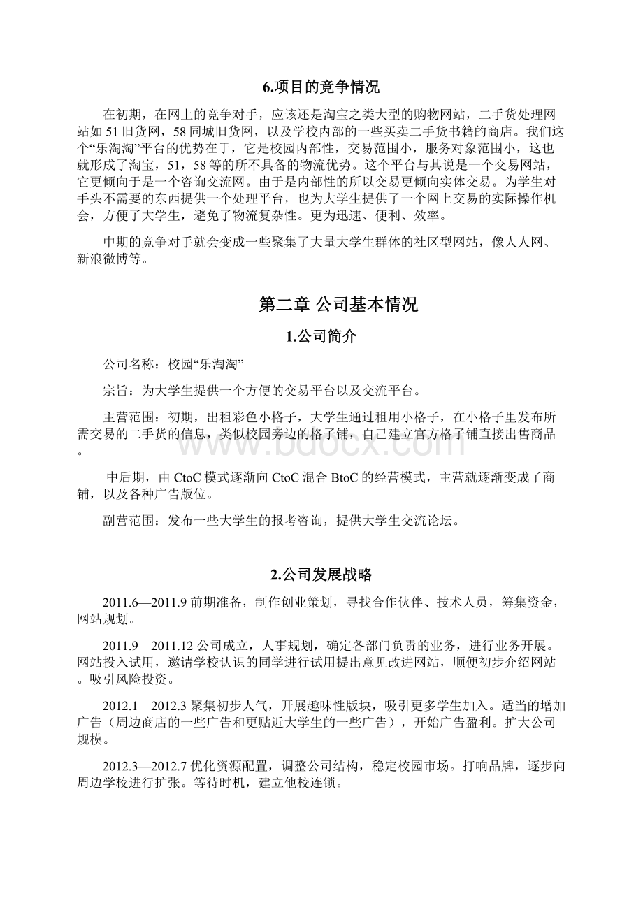 乐淘淘电子商务策划书Word下载.docx_第3页