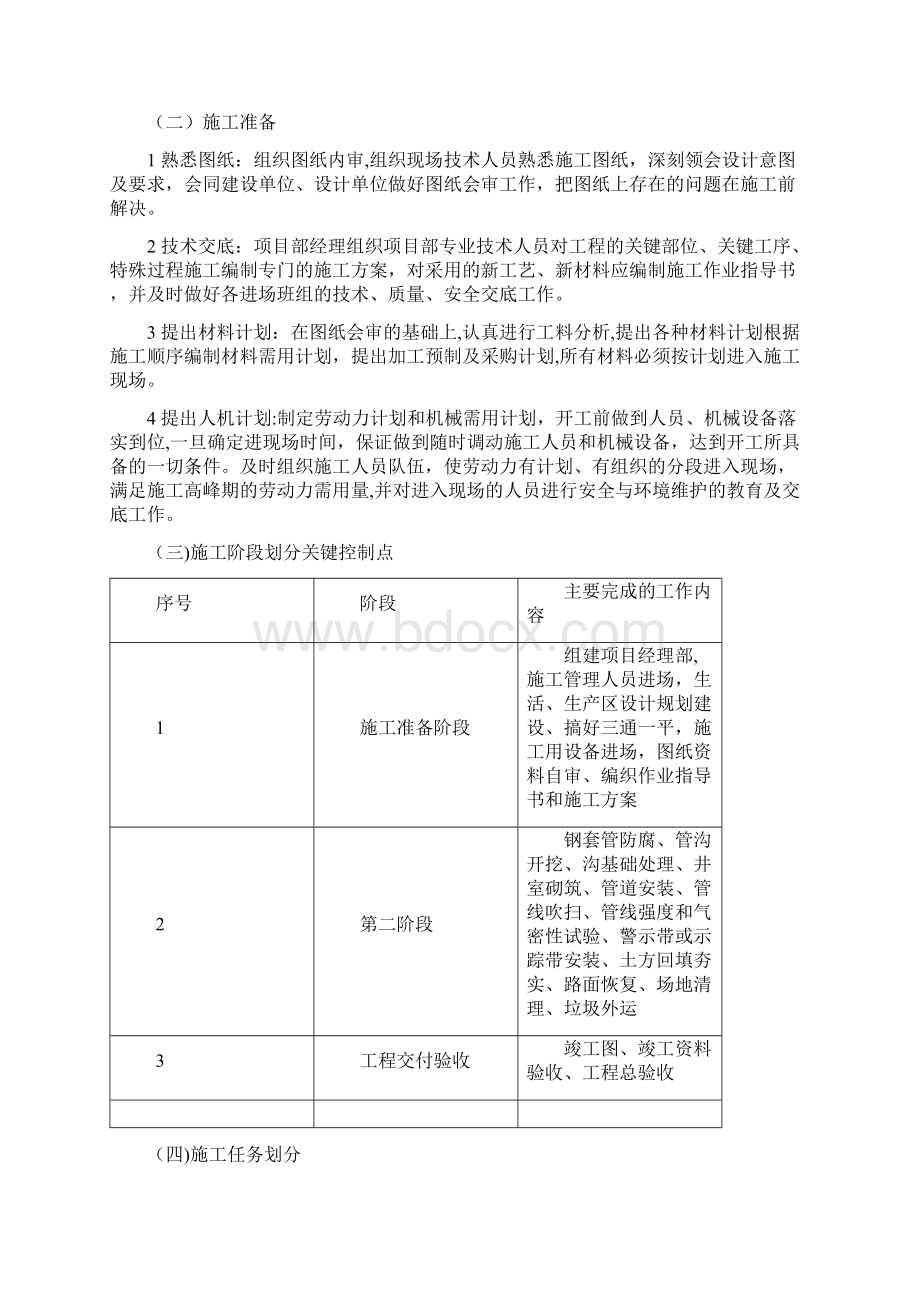 天燃气工程管道施工组织设计及方案.docx_第2页