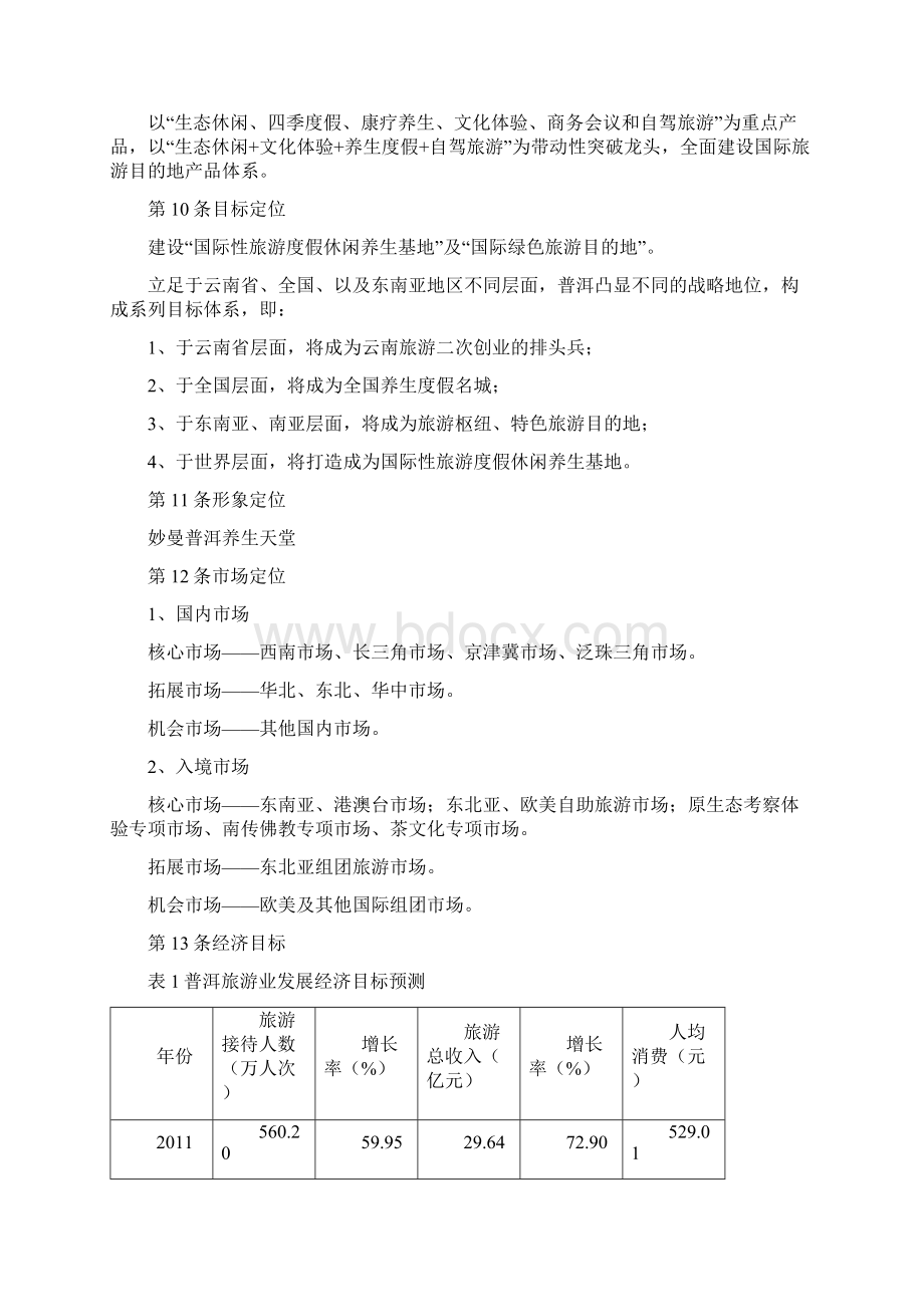 普洱旅游发展规划.docx_第3页