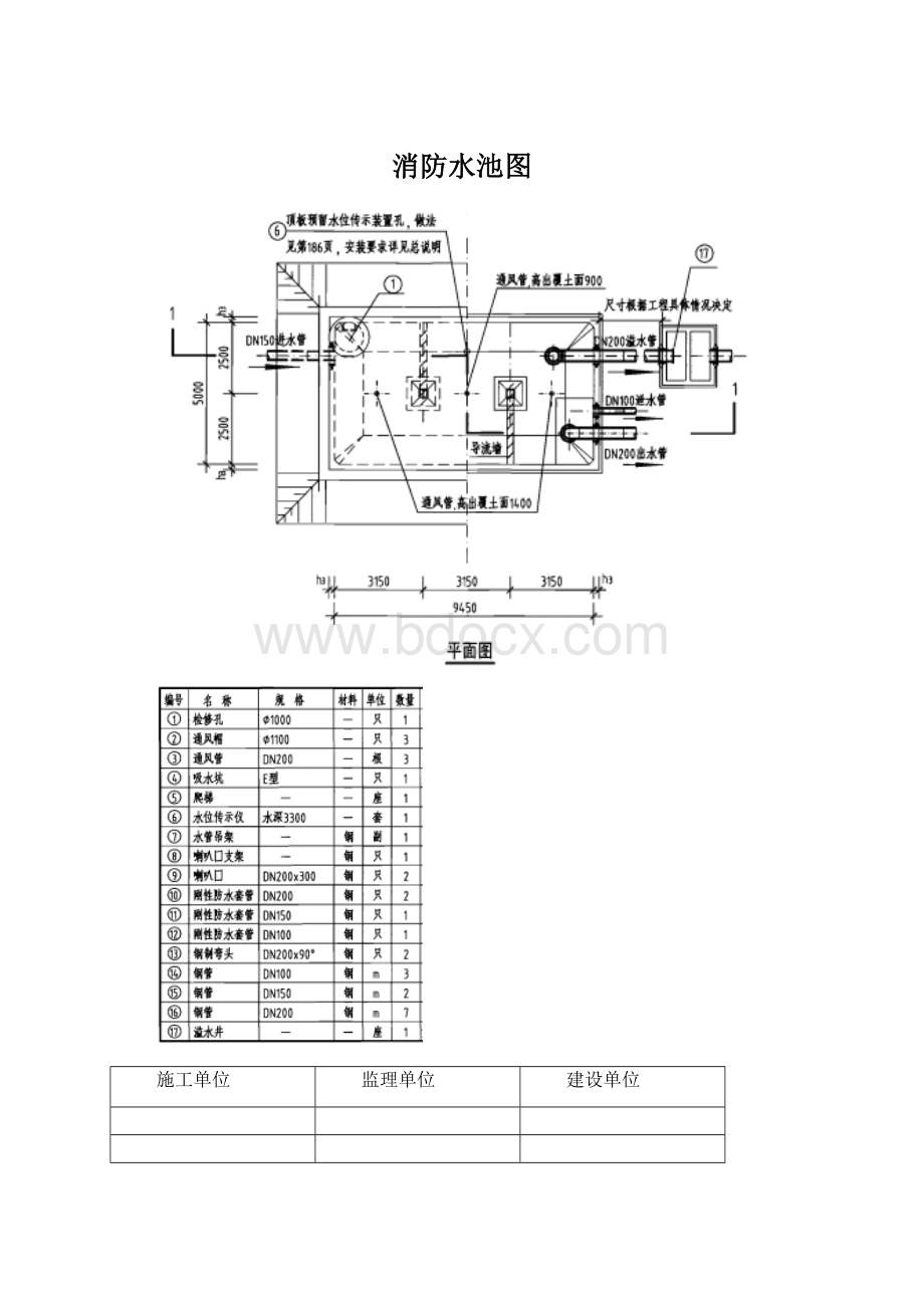 消防水池图文档格式.docx