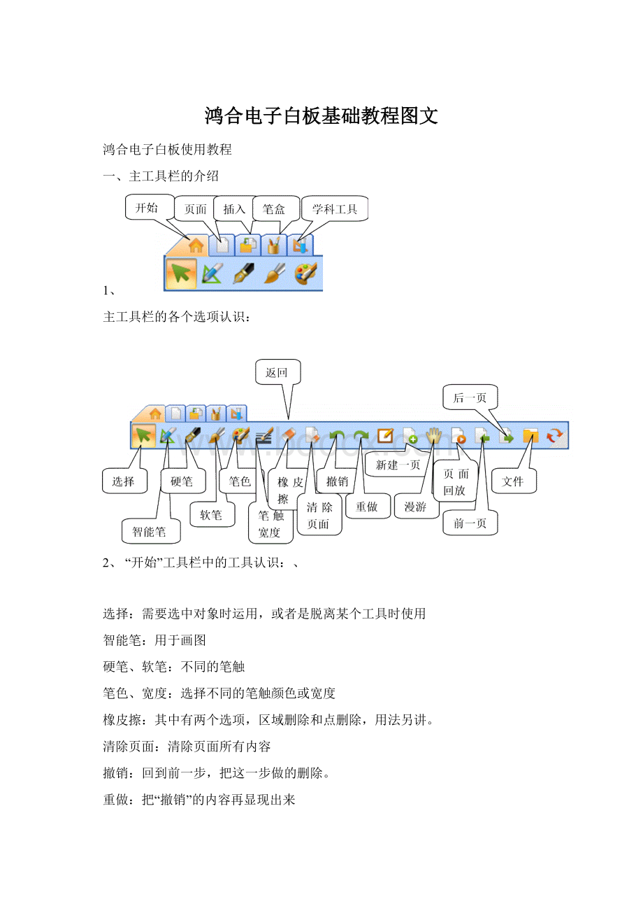 鸿合电子白板基础教程图文.docx_第1页