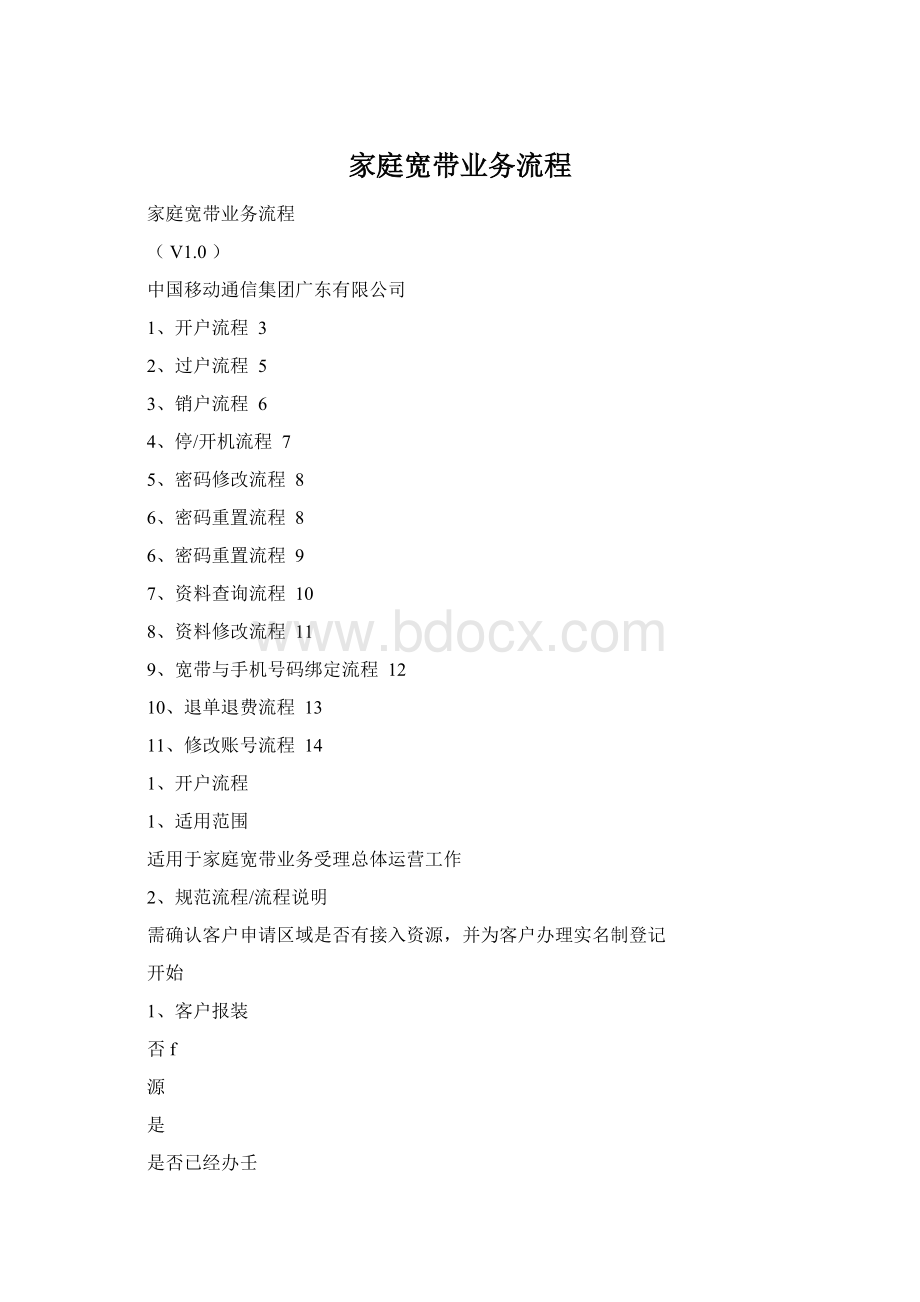 家庭宽带业务流程.docx