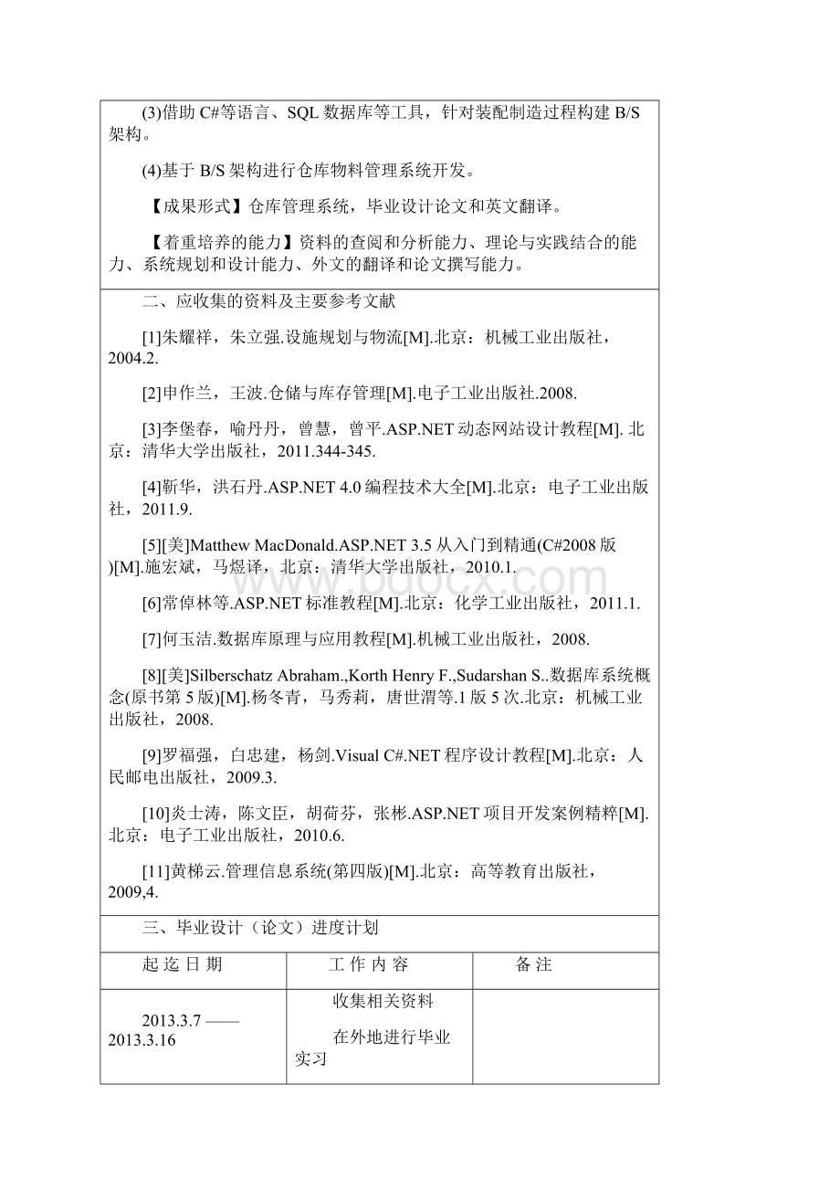 完整版毕业论文关于仓库管理毕业论文设计仓库管理系统设计研究Word格式.docx_第2页