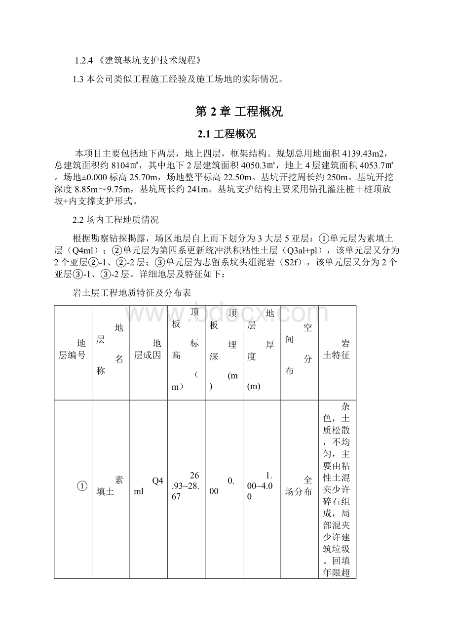 桩间钢筋网喷射砼施工方案001.docx_第2页