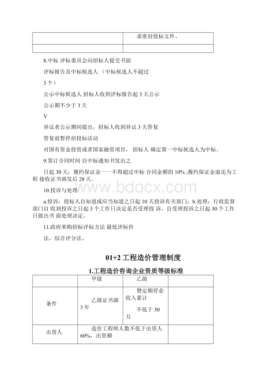 二级造价工程师资格考试基础科目复习资料全Word文件下载.docx_第3页