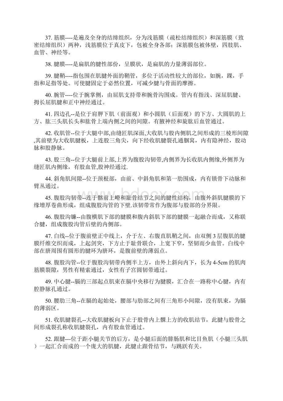 解剖学名词说明详细版Word下载.docx_第3页