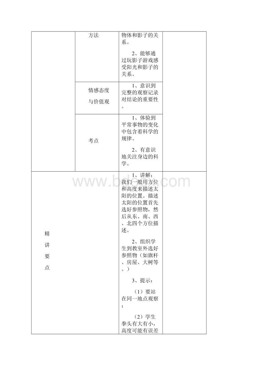 小学五年级科学上册教案全册.docx_第2页