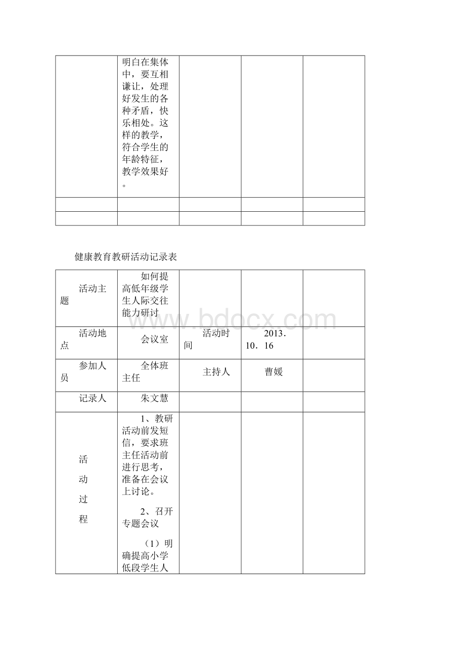 心理健康教育教研活动记录表汇总.docx_第3页