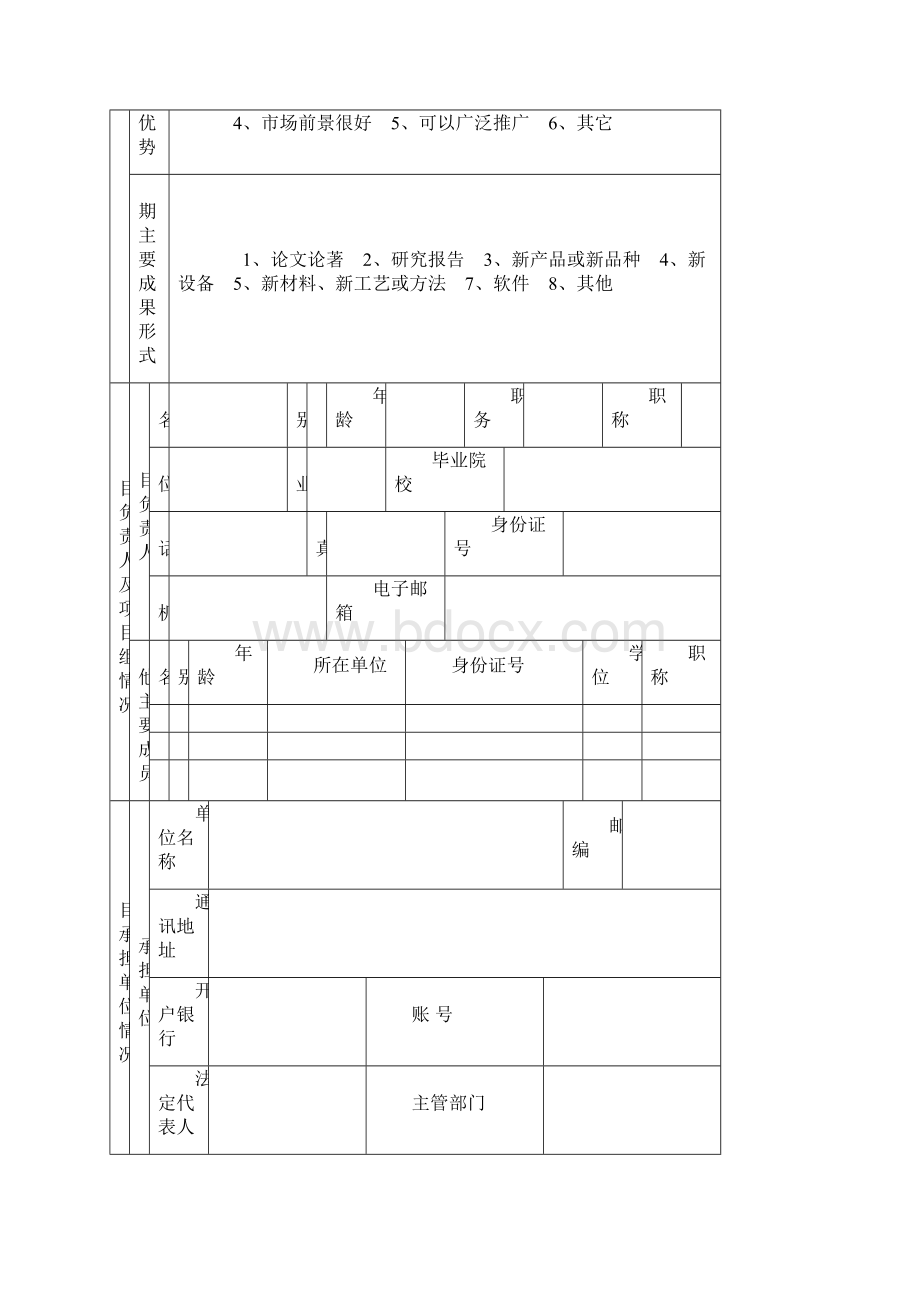 吉安市重点科技计划项目申报书模板.docx_第3页