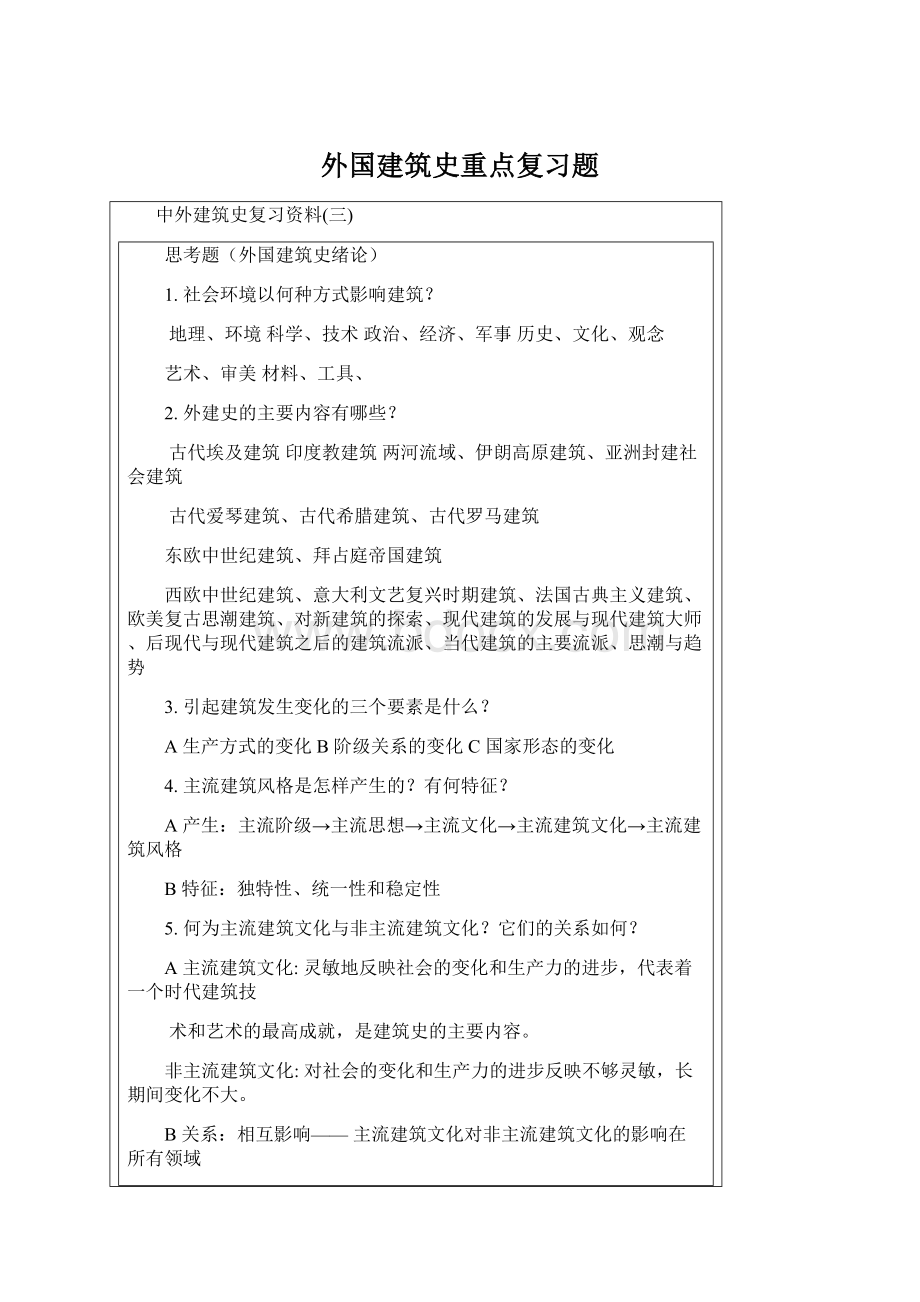 外国建筑史重点复习题.docx_第1页