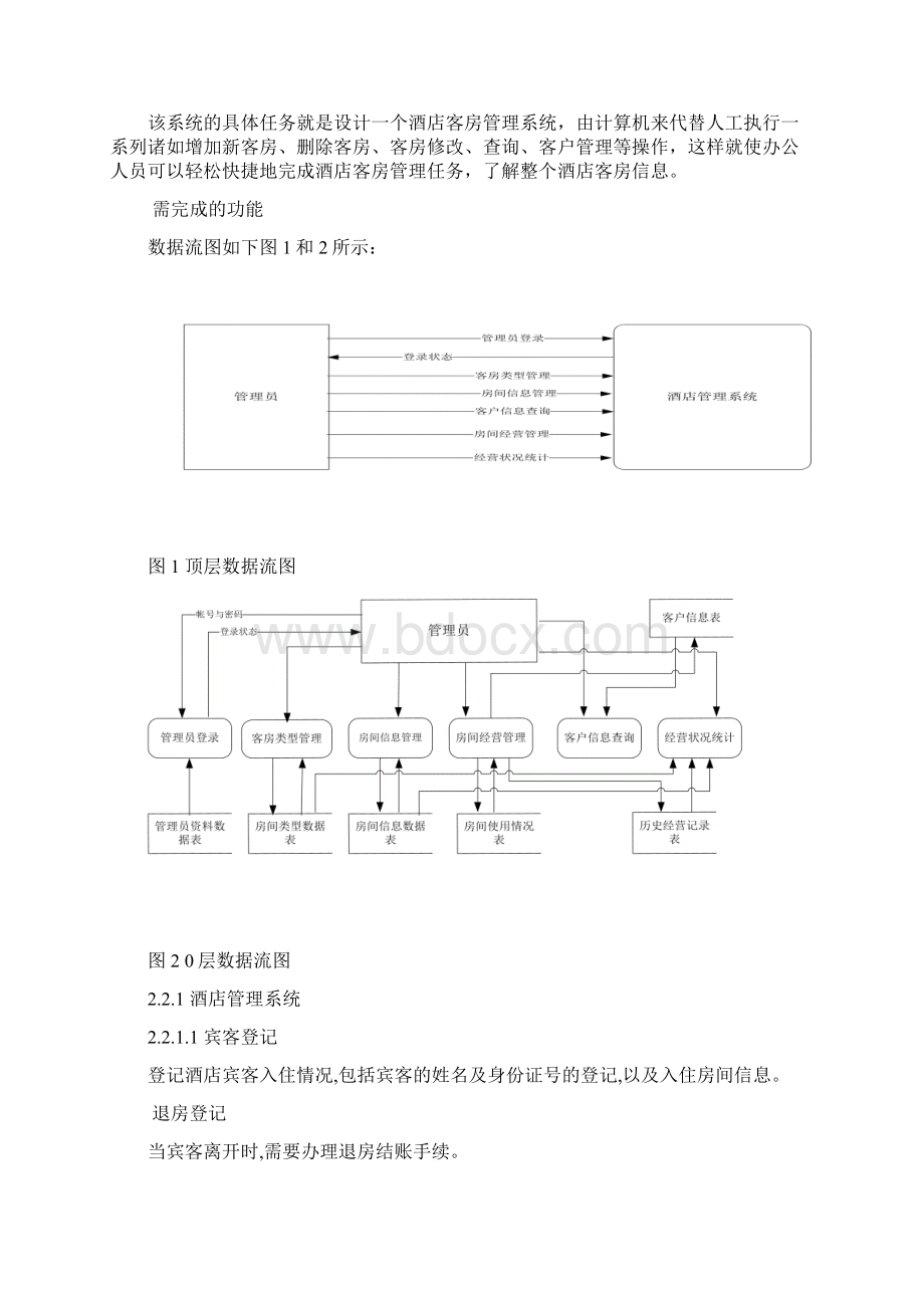 酒店管理系统课程设计报告.docx_第2页