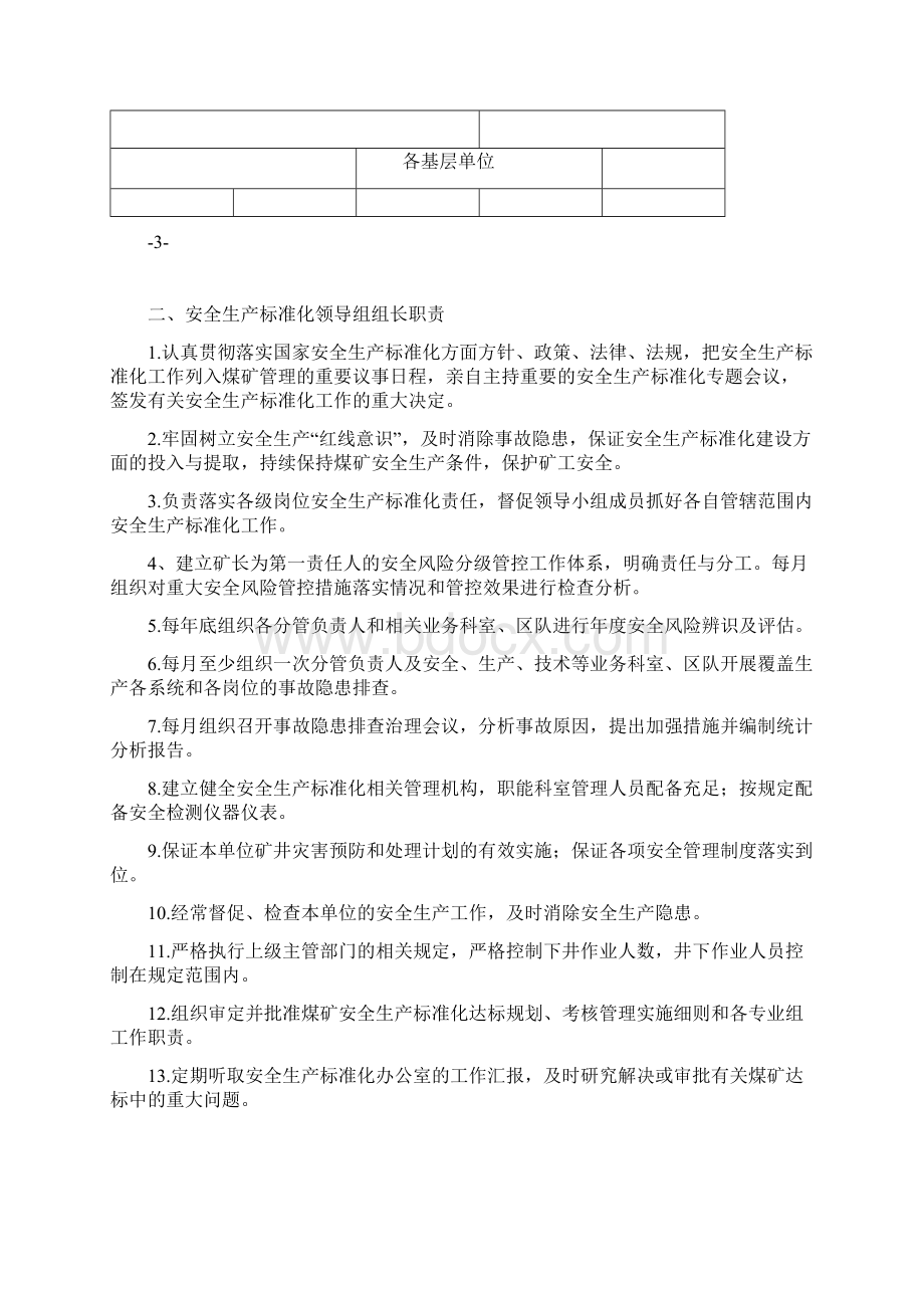 安全生产标准化组织机构各岗位职责.docx_第2页