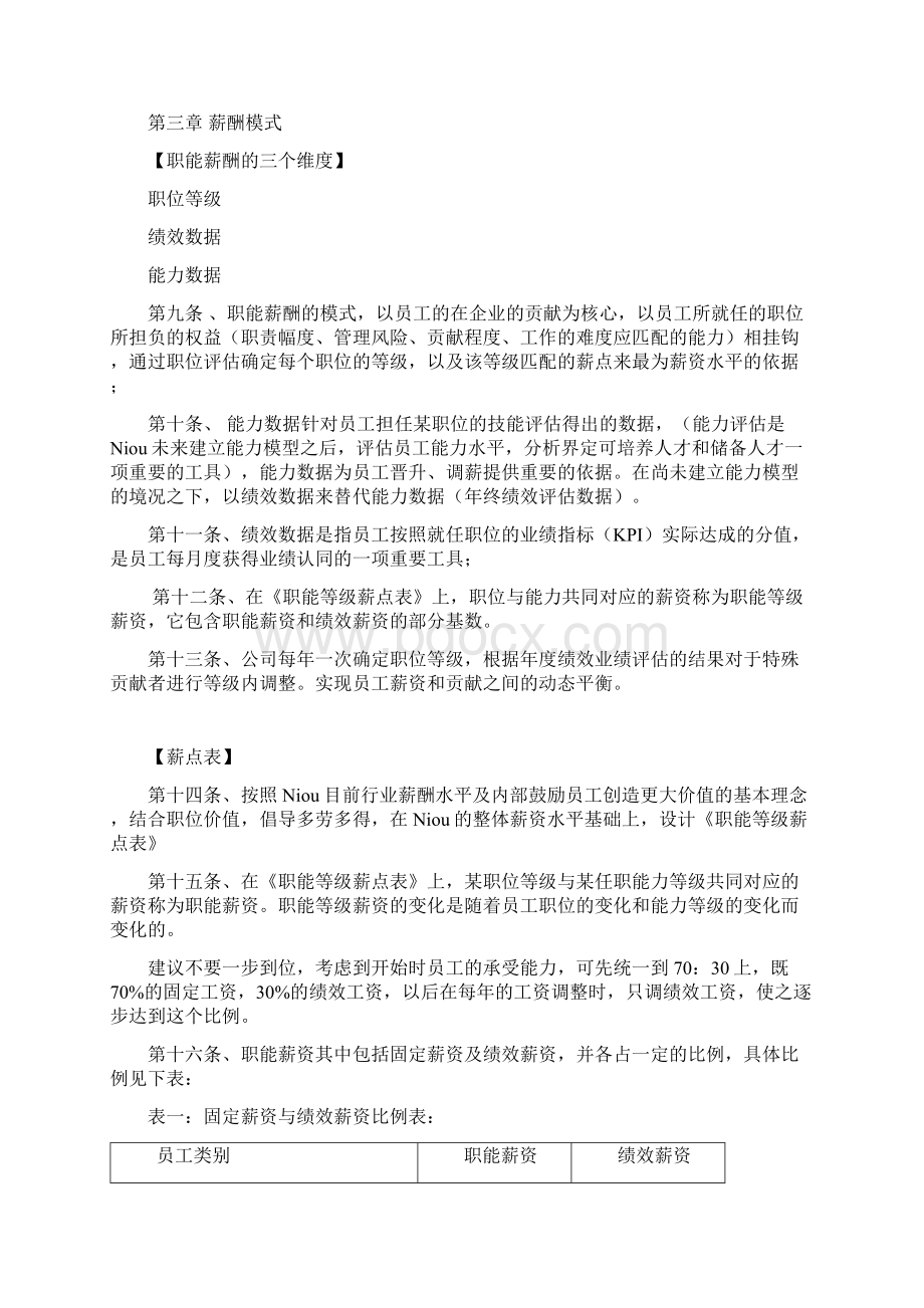 人力资源薪酬管理制度Word格式.docx_第2页