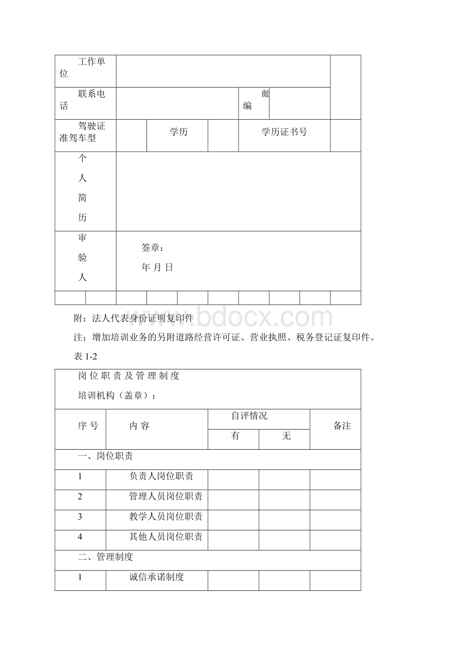 福建省机动车驾驶培训机构资格许可Word文档格式.docx_第3页