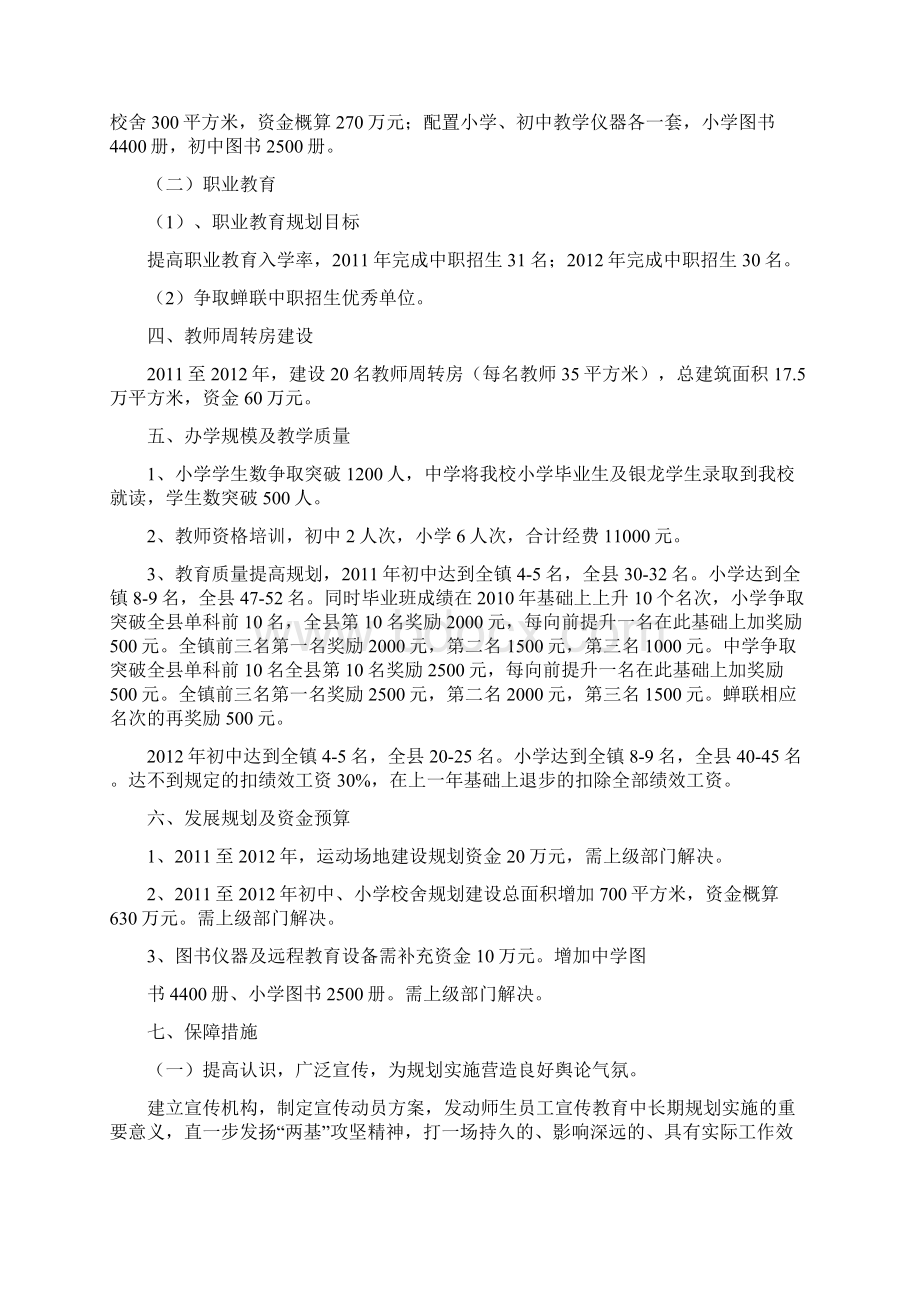 草海镇旭光学校两年提速发展规划书内容122.docx_第2页