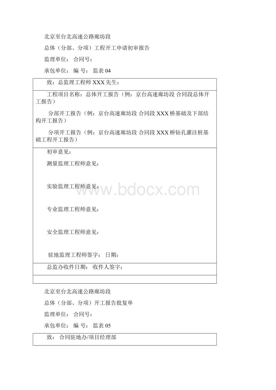 开工报告原始表格Word文件下载.docx_第2页