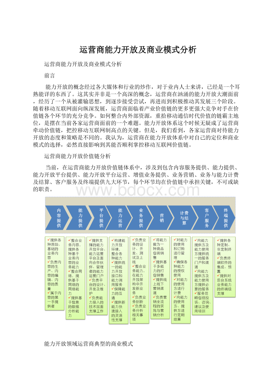 运营商能力开放及商业模式分析.docx_第1页