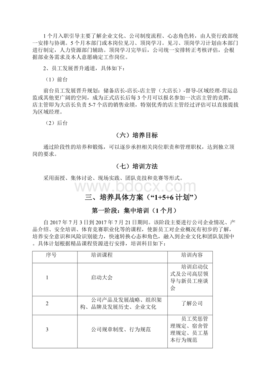 XX校园招聘大学生培养计划.docx_第3页