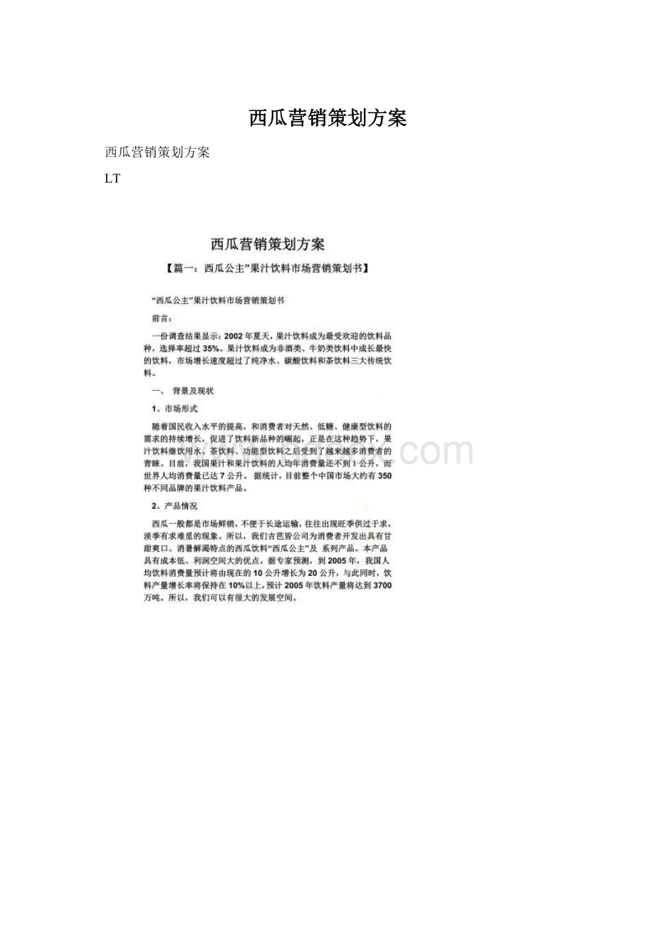 西瓜营销策划方案.docx_第1页