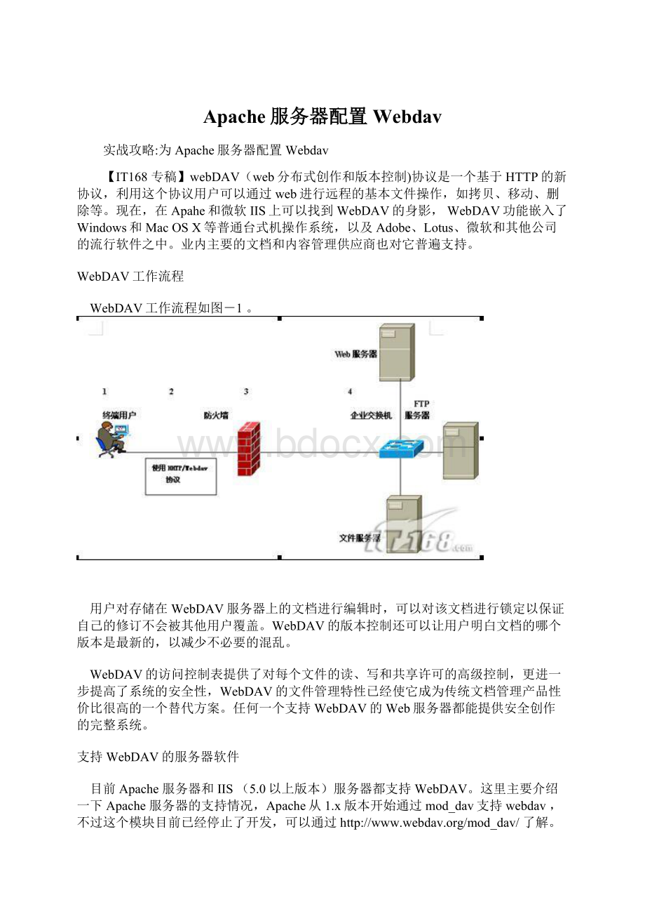 Apache服务器配置Webdav.docx_第1页