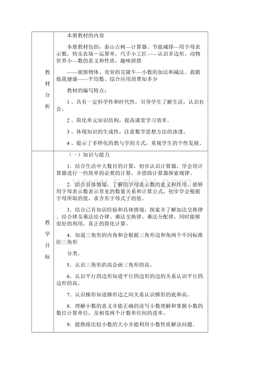 青岛版数学四年级第二学期教案文档格式.docx_第2页